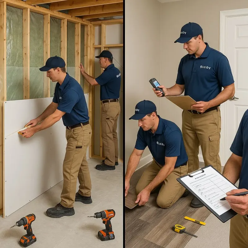 Repairs and Reconstruction process in Carmel-by-the-Sea, CA