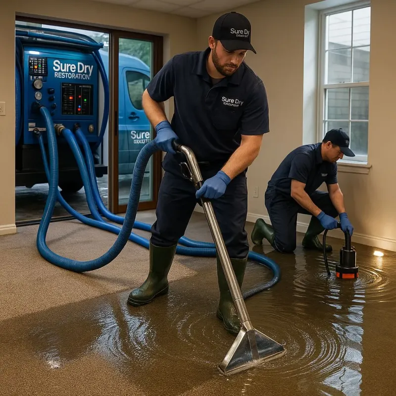 Water Extraction and Removal process in Carmel-by-the-Sea, CA